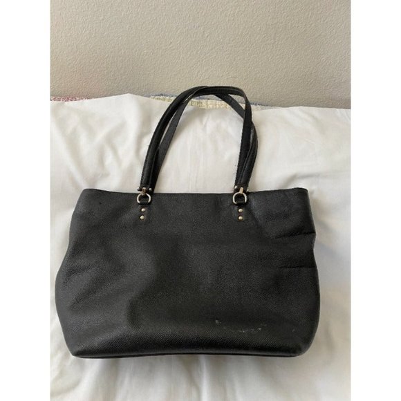 Coach Black Leather Purse Bag. Certified Authentic. Great condition. - Picture 3 of 8